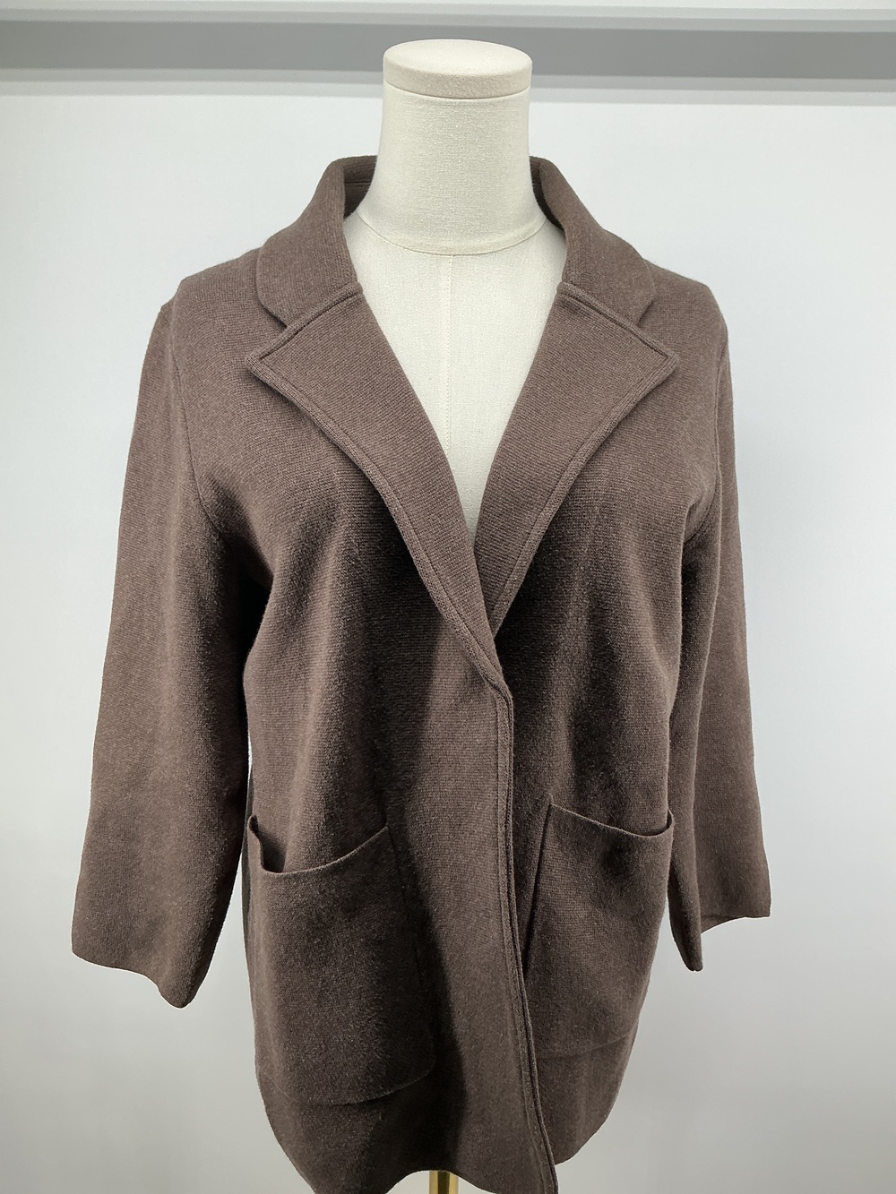 100% Organic Cotton Knit Blazer